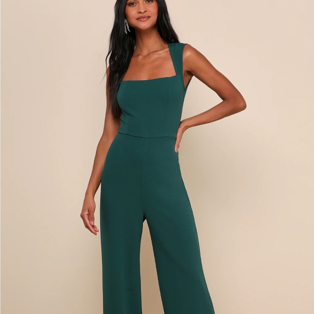 Lulus Emerald Green Jumpsuit